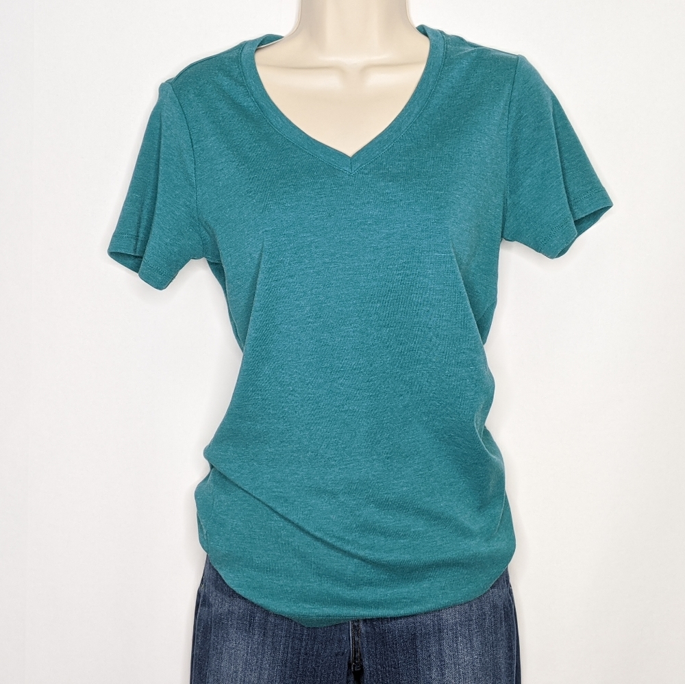 Eddie Bauer classic‎ v-neck tee sz: L